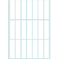 HERMA Etiquette HERMA 2370 13x50mm blanc 672 pièces