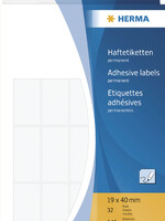 HERMA Etiquette HERMA 2400 19x40mm blanc 640 pièces
