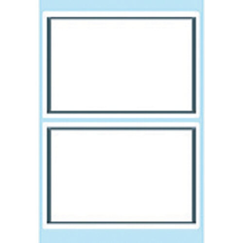 HERMA Etiket HERMA 5715 53x80mm schrift grijs kader 12stuks