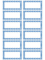 HERMA Etiket HERMA 3742 keuken blauw