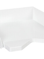 Quantore Corbeille à courrier Quantore blanc