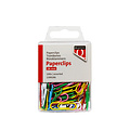 Quantore Paperclip Quantore 28mm 100 stuks assorti