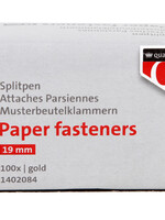 Quantore Splitpen Quantore 19mm 100 stuks goud