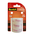 Scotch Plakband Scotch Crystal Clear 19mmx25m