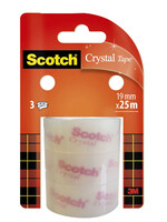 Scotch Ruban adhésif Scotch Crystal Clear 19mmx25m