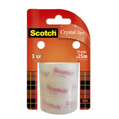 Plakband Scotch Crystal Clear 19mmx25m