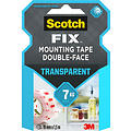 Scotch Ruban adhésif double face Scotch Transparent 19mmx1,5m
