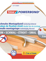 Tesa Dubbelzijdige plakband Tesa smal 9mmx5m