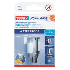 Powerstrip double face Tesa Waterproof 2kg 6 pièces blister