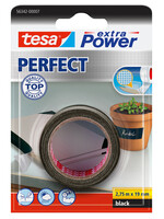 Tesa Ruban de réparation Tesa 56342 Perfect 19mmx2,75m noir