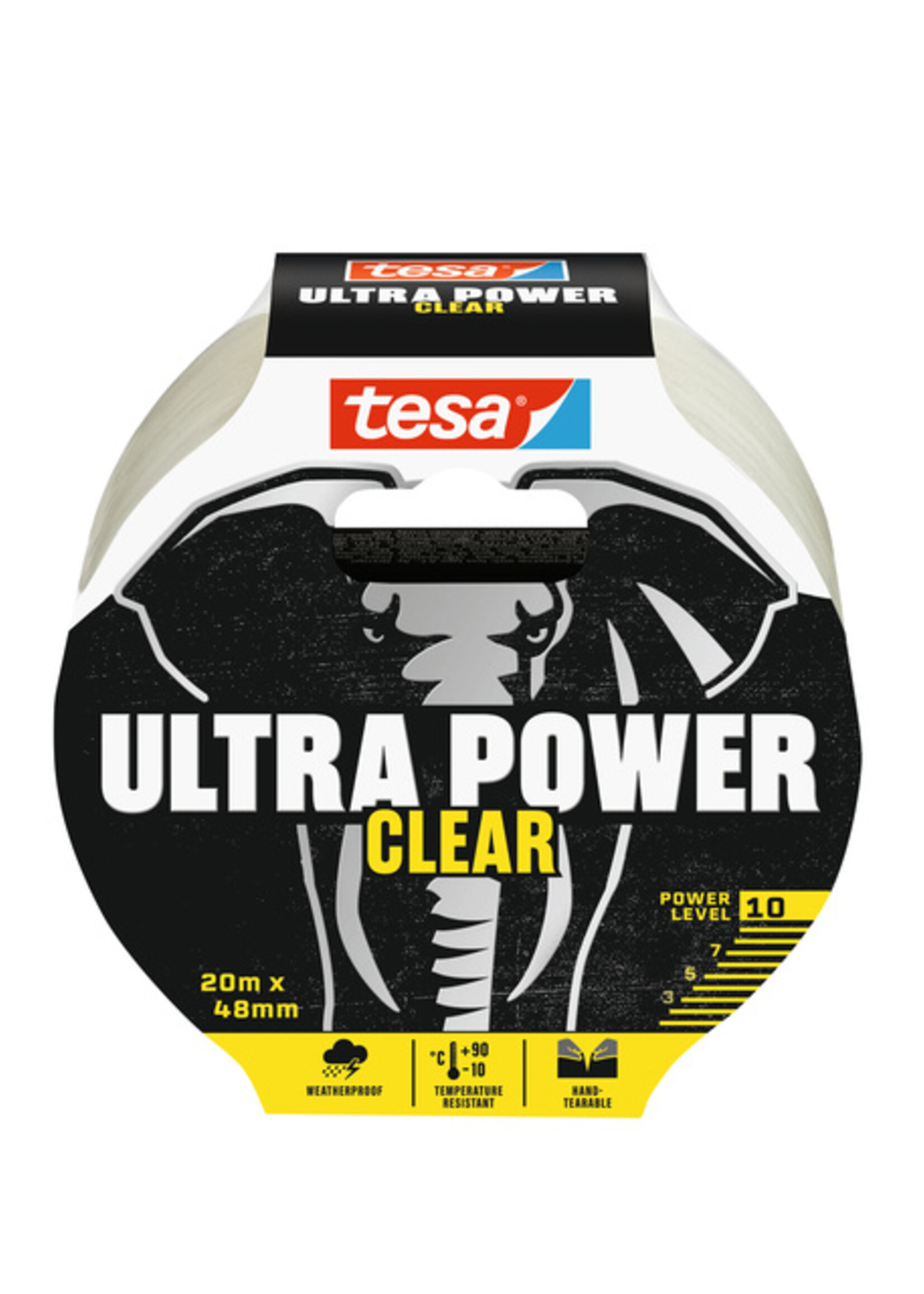Tesa Ruban adhésif Tesa 56497 Ultra Power Clear 48mmx20m transparent