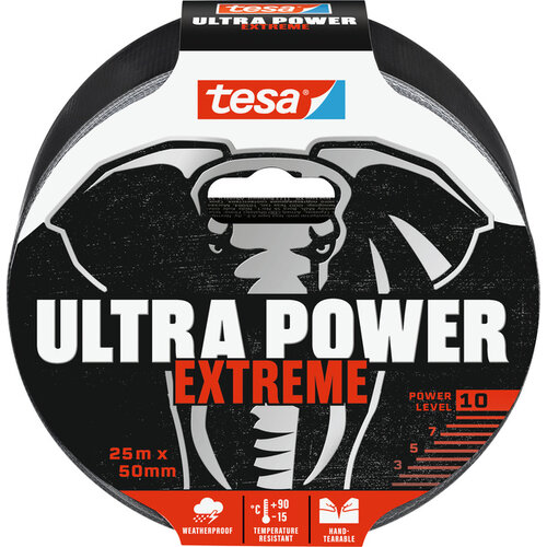 Tesa Ruban adhésif Tesa 56623 Ultra Power Extreme 50mmx25m noir