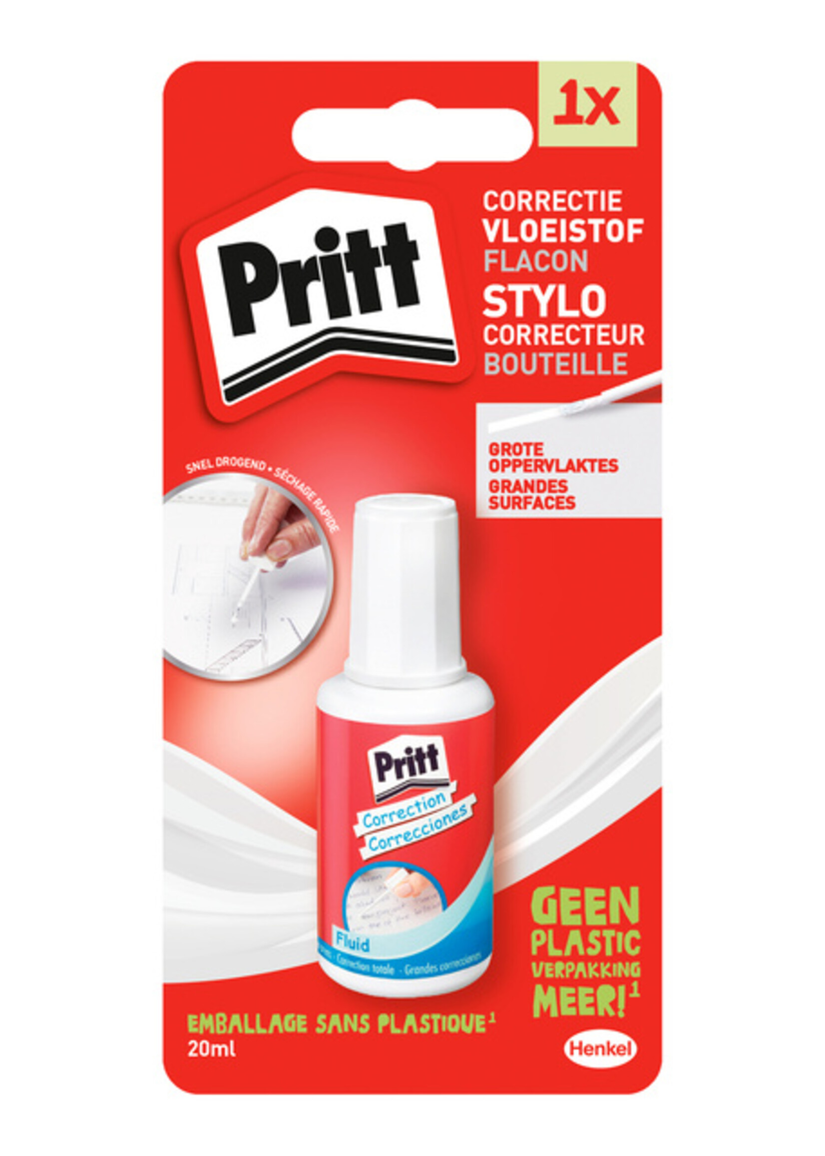Pritt Correcteur Liquide Pritt Correct-it 20ml blister