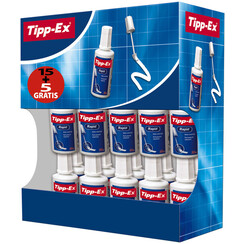 Liquide correcteur Tipp-Ex Rapid 20mml embout mousse lot 15+5 gratuits