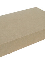 IEZZY horeca en catering Cateringdoos IEZZY 46cm plasticvrij bruin 10 stuks