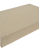 IEZZY horeca en catering Cateringdoos IEZZY 55cm plasticvrij bruin 10 stuks