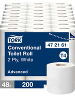 Tork Papier toilette Tork T4 Advanced 472161 2 épaisseurs 200 feuilles blanc