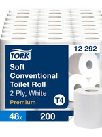 Tork Toiletpapier Tork T4 premium 2-laags 200 vel wit 12292