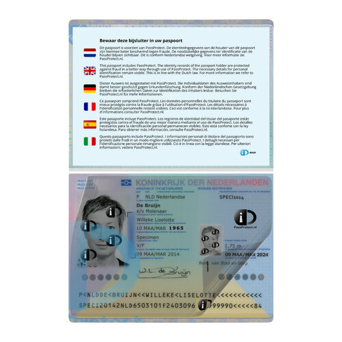 PassProtect Beschermfolie PassProtect voor paspoort