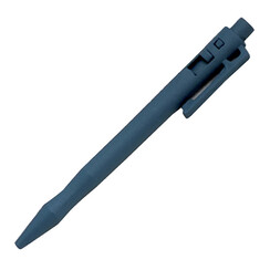 Stylo bille détectable Detectamet Tufftip HD clip bleu