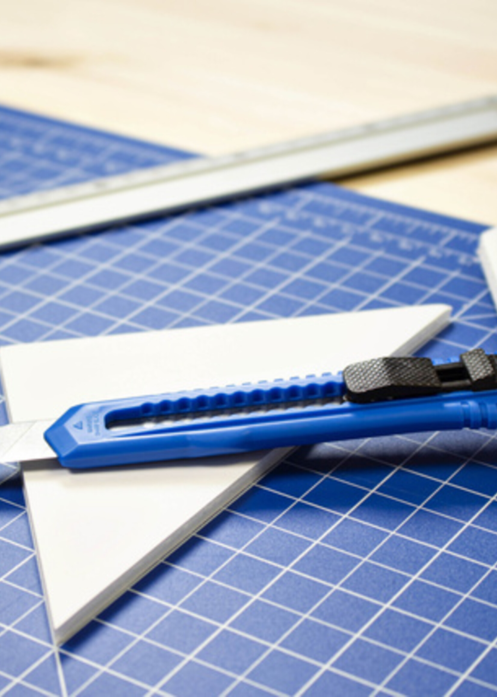 Westcott Cutter Westcott Office 18mm curseur sur glissière bleu