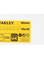 Stanley Afbreekmesjes Stanley 18mm 10 stuks x 10
