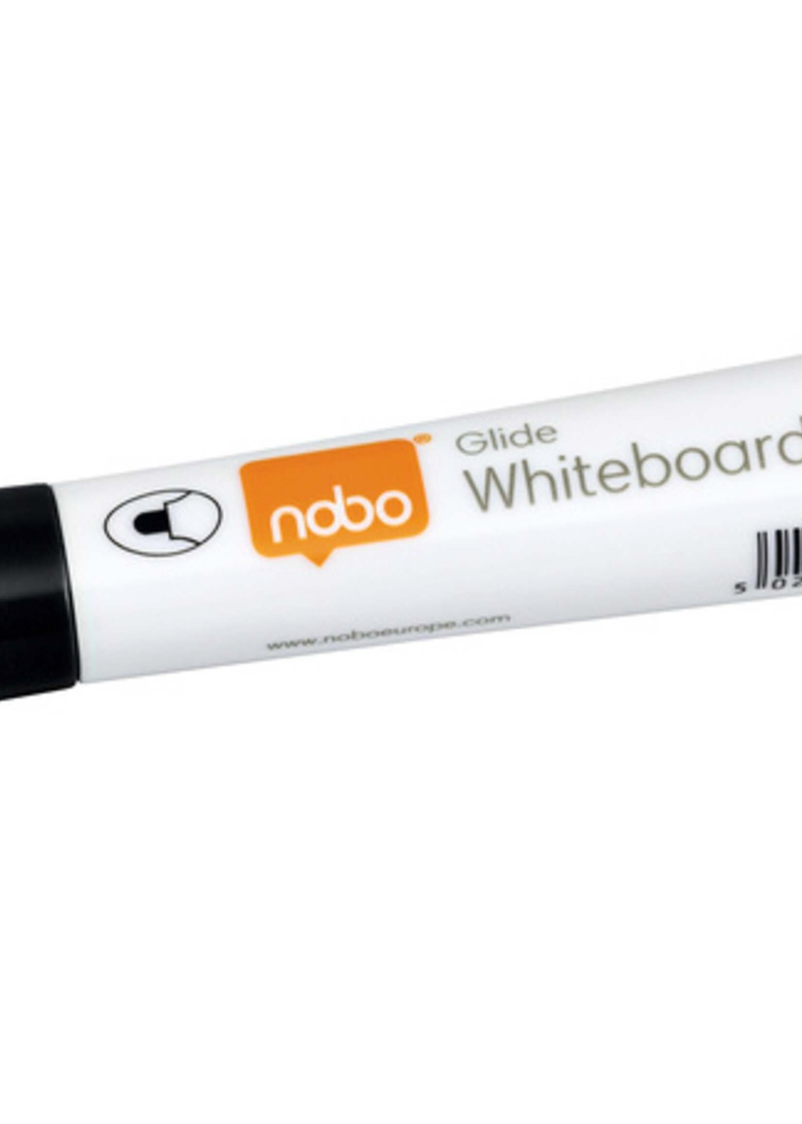 Nobo Viltstift Nobo whiteboard Glide rond zwart 2mm