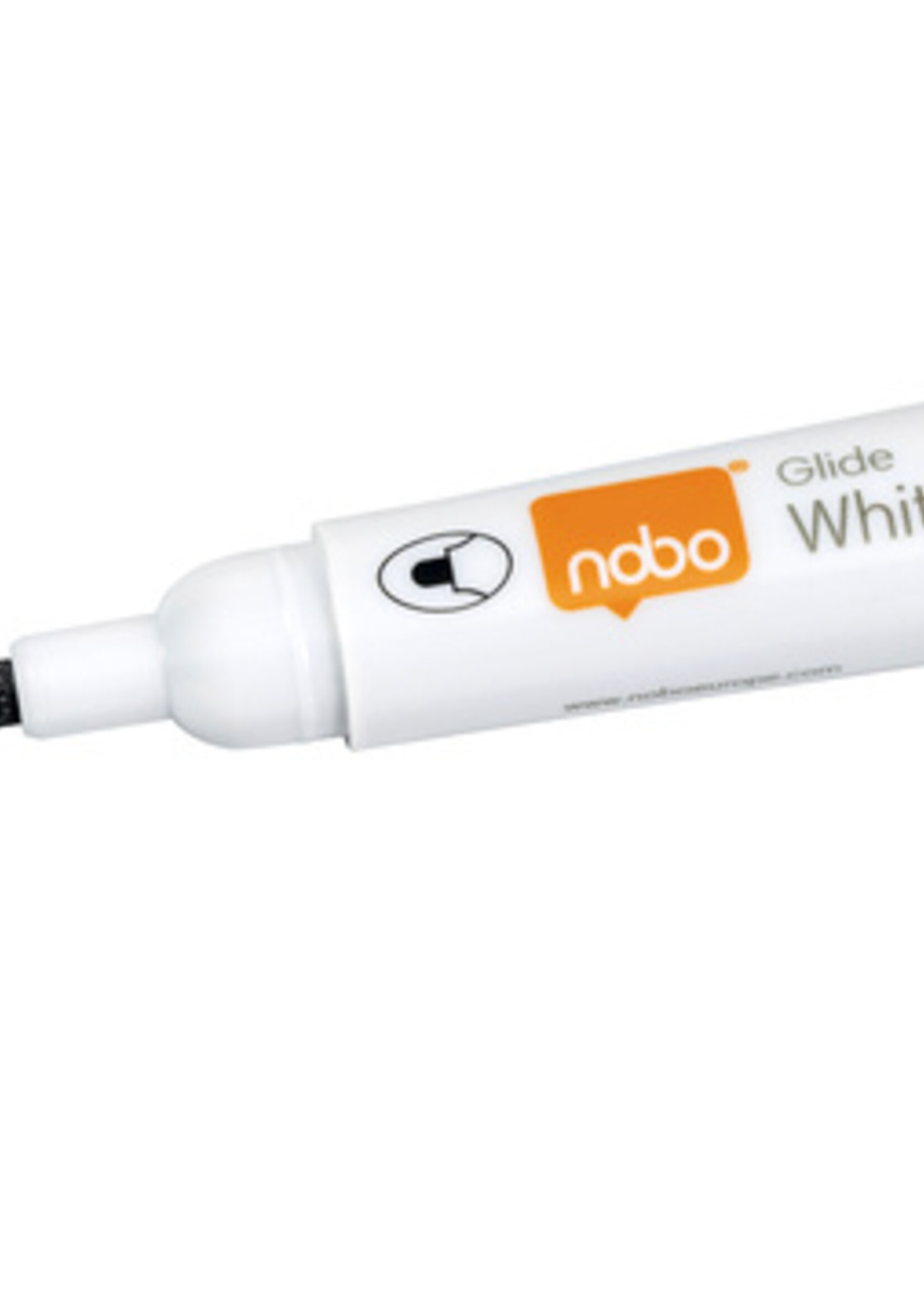 Nobo Viltstift Nobo whiteboard Glide rond zwart 2mm