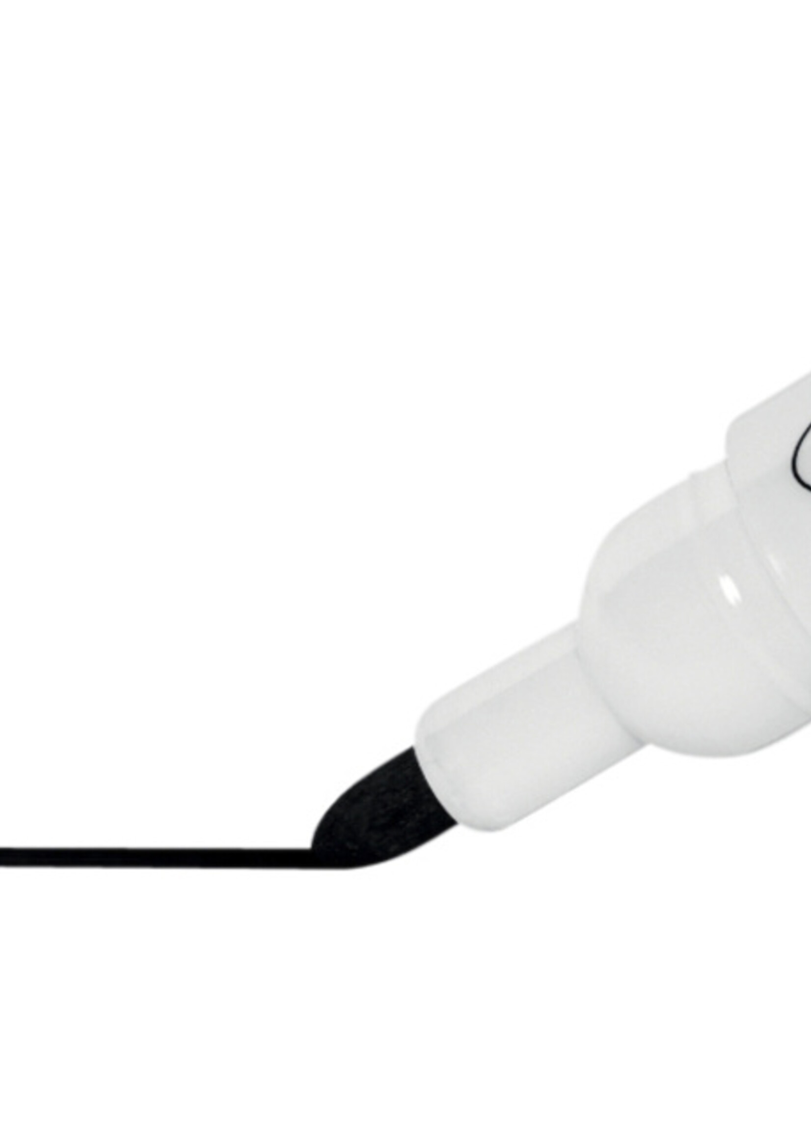 Nobo Viltstift Nobo whiteboard Glide rond zwart 2mm