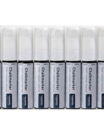 Europel Krijtstift Europel 15mm wit etui 8 stuks