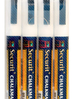Securit Krijtstift Securit SMA-510 schuin wit 2-6mm blister à 4st