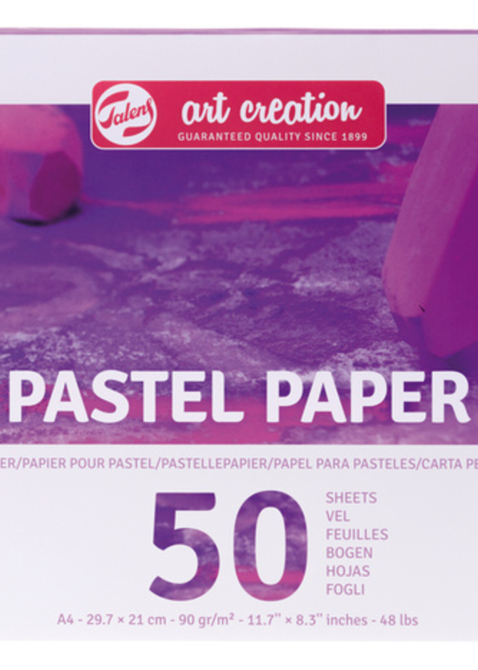 Talens Art Creation Papier Pastel Talens Art Creation A4 90g 50 feuilles