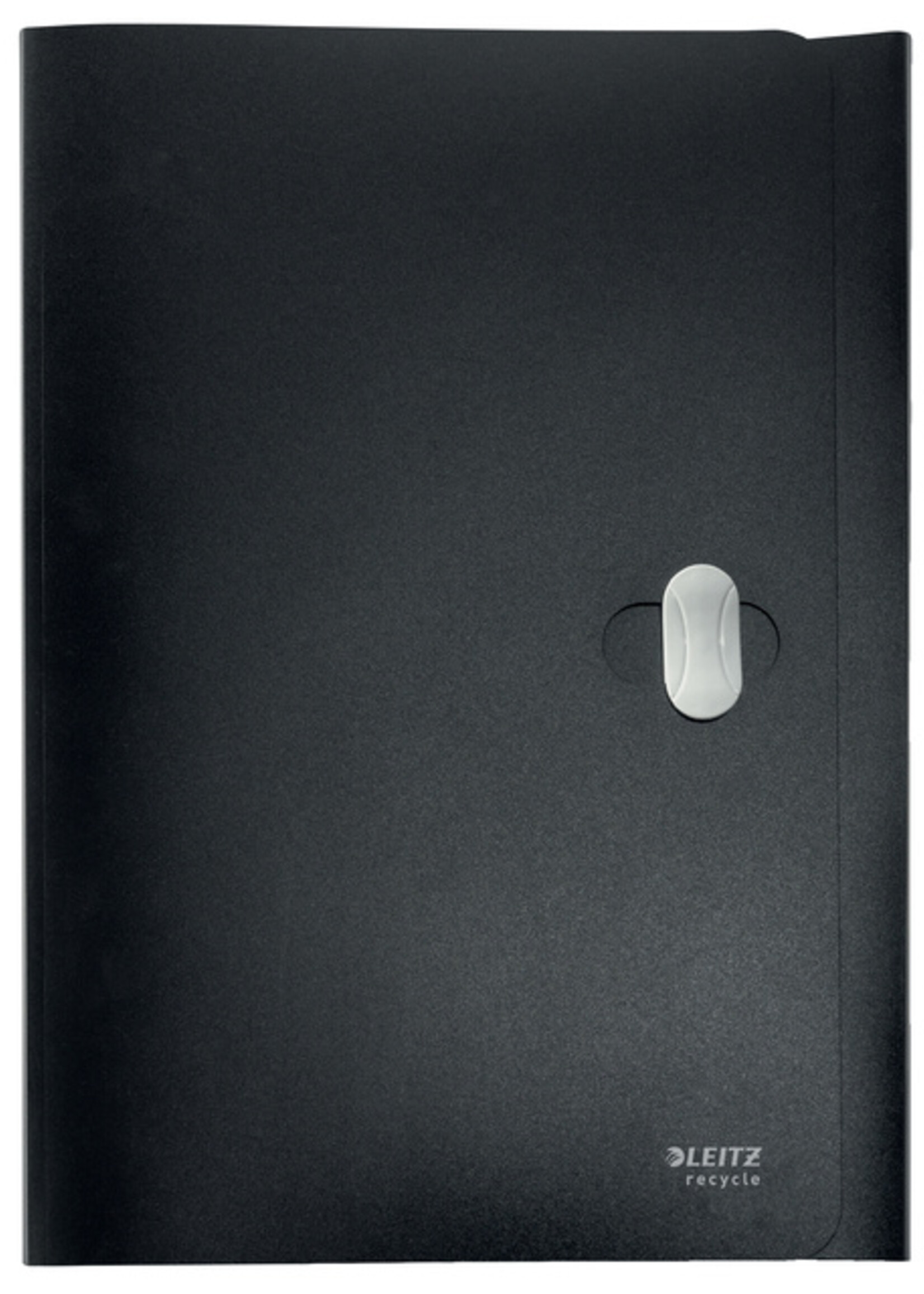 Leitz Dossiermap Leitz Recycle A4 3-kleps PP zwart