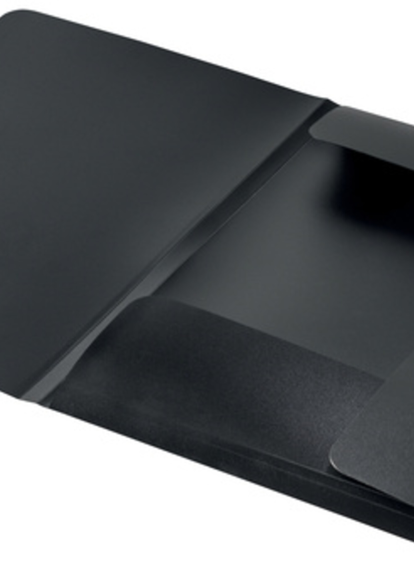 Leitz Dossiermap Leitz Recycle A4 3-kleps PP zwart