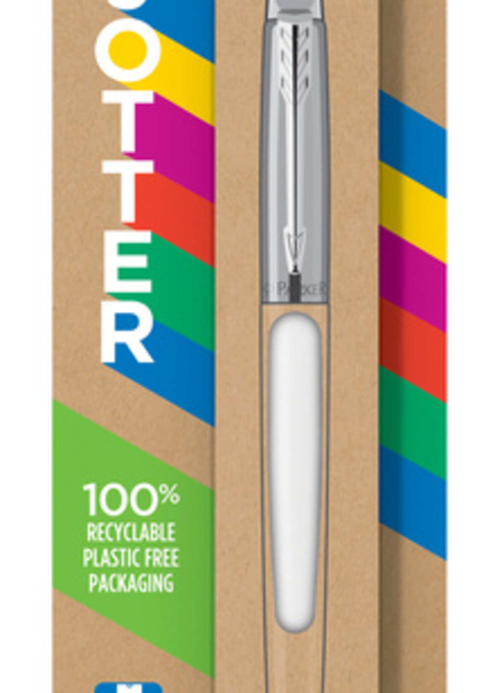 Parker Balpen Parker Jotter Original white CT medium