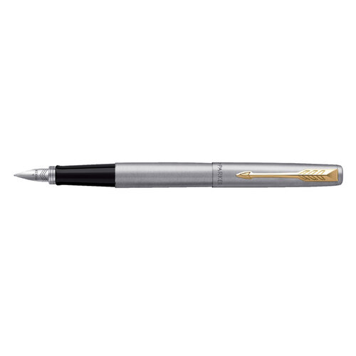 Parker Stylo plume Jotter Stainless Steel GT Medium