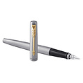 Parker Stylo plume Jotter Stainless Steel GT Medium