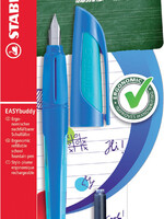 Stabilo Stylo plume STABILO EASYbuddy bleu cliar/bleu foncé blister