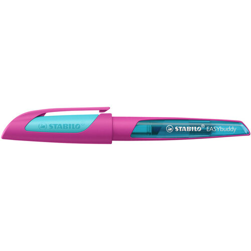 Stabilo Vulpen StABILO Easybuddy linkshandig roze/blauw blister