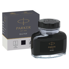 Encre stylo plume Parker Quink permanent 57ml noir