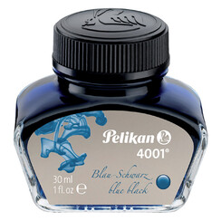 Encre pour Stylo Plume Pelikan 4001 30ml bleu/noir