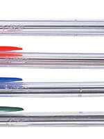 Bic Balpen Bic Cristal medium assorti in tubo verpakking