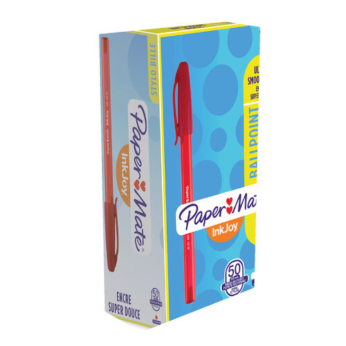 Paper Mate Inkjoy Balpen Paper Mate Inkjoy 100 rood medium