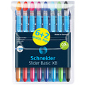 Schneider Balpen Schneider Slider Basic XB etui à 6+2 kleuren gratis