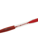 Bic Stylo bille BIC Atlantis Classic Grip Clic Medium rouge