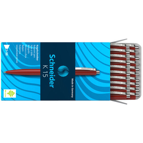 Schneider Stylo Bille Schneider K15 Medium Rouge