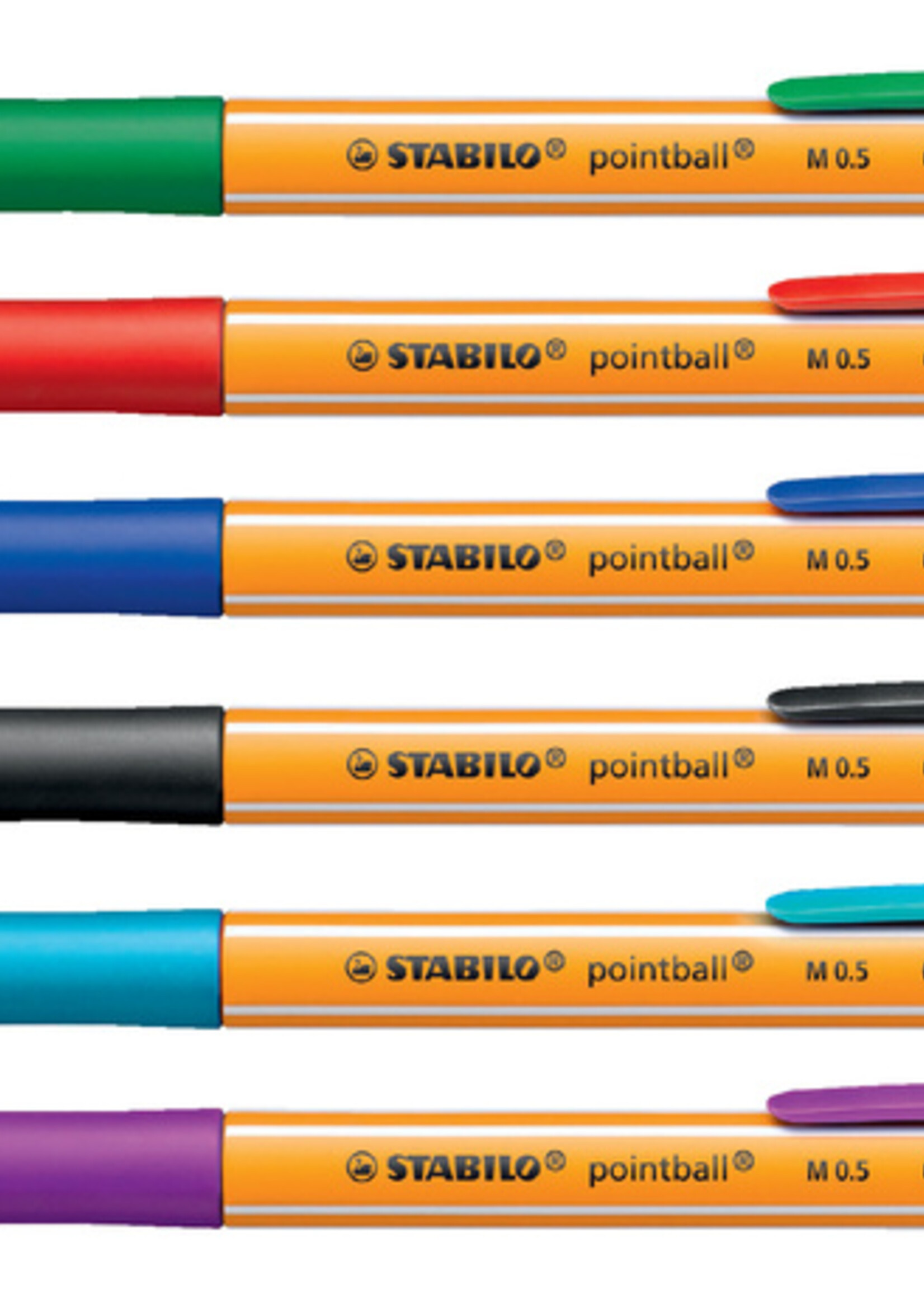 Stabilo Stylo Bille STABILO Pointball 0,5 mm Bleu