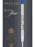 Parker Recharge stylo bille Parker Quinkflow Fin Bleu blister