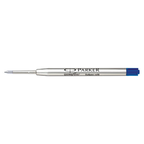 Parker Recharge stylo bille Parker Quinkflow Medium bleu blister