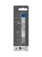 Parker Balpenvulling Parker Quinkflow blauw 0.7mm  blister à 3 stuks